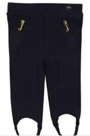 Juicy Couture Baby Girls' Knit Stirrup Stretchy Pants Regal Purple 3-6 M NWT