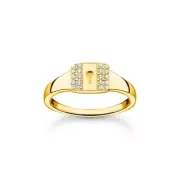 Genuine THOMAS SABO Yellow Gold Lock Ring TR2372Y