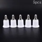 5pcs E14 to E27 Base Screw Light Lamp Bulb Holder Adapter Socket Converter B SPI