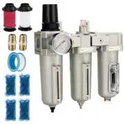 Industrial Grade 3 Stage Air Drying System - Particulate Filter, 1/2" NPT