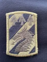 Army 3rd Sustainment Brigade OCP Patch Hook Loop Back Military