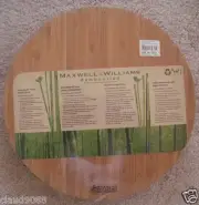 MAXWELL & WILLIAMS "BAMBOOZLED LONG GRAIN ROUND BOARD 30cm " EB6630