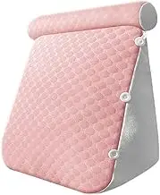 Ｂｅｓｇａ Wedge Pillow Headboard Mattress Filler Cooling Support Multi Functional Triangle Bed Wedge Pillow for Gifts for Mom, Pink