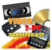 USB Video Capture for Windows 11/10/8/7. Copy VHS & Camcorder Tapes to PC & DVD.