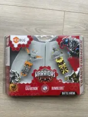 2014 HEXBUG TRANSFORMERS WARRIOR BOTS GALVATRON & BUMBLEBEE BATTLE ARENA