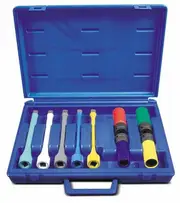 Action 69623094 - Impact Socket & Extension Set 1/2" Drive 9 Piece Torque Limiting Ext. & Wheel Nut Set