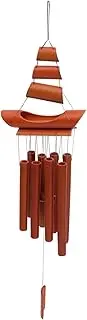Sosoport Elegant Bamboo Wind Chime Chime Pendant for Decor Gentle Ringtone Retro Charm