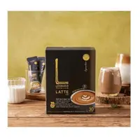 在飛比找PChome24h購物優惠-韓國 Lookas9 原味咖啡拿鐵 (14.9公克x30包)