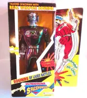 Talking Spaceman Ultrasound Spacepower w Electronic Sounds VTG New in Box NOS
