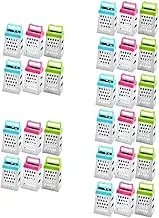 BESTOYARD 30pcs Mini Cheese Grater Multi-Functional Kitchen Gadget for Easy Slicing and Shredding for Vegetables Cheese and More