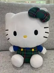 Hello Kitty Plush Plaid Outfit