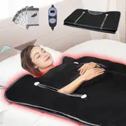 VEVOR Sauna Blanket for Detoxification, Portable Far Infrared Sauna for Home, Oxford Sauna Bag w/ Arm Holes & Carbon Fiber Heating, 1-6 Level Adjustab