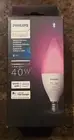 Philips Hue 556968 White and Color Ambiance E12 Candle LED Smart Light Bulb