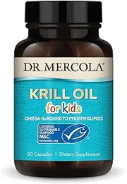 Dr. Mercola Mercola Krill Oil Kids - 60 Capsules