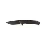 RUIKE KNIVES P801-SB Black Stonewash Flipper Folding Knife