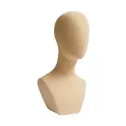 Mannequin Head Stand Model Showcase Wig Head Display Stand for Wig Scarves