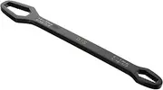 KONTONTY Chrome-vanadium Steel Universal Wrench Double-ended Self-tightening Home Repair Spanner 8-22mm