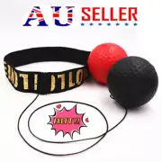 Boxing Head Band Speedball Fight Ball Training Reflex Speed Punch Exercise NewBY