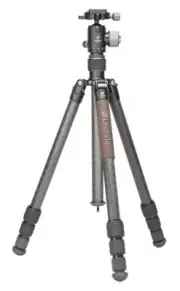 Leofoto LX-254CT/XB-32 Reversible Travel Tripod w/ Ball Head Set: LX-254CT+XB-32