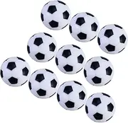 GANAZONO 10pcs Replacement Footballs for Table Soccer Balls Diameter Accessory for Tabletop Football Games