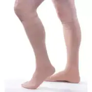 Allegro Knee Highs Full Calf CT, Small 20-30mmHg (Beige)