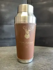 Cazadores Cocktail Shaker Bottle Mixer-Very rare - collectible leather protector