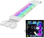 RGB Cable Extension PC, PVC RGB ARGB Extension Cable, PC Cables RGB, ARGB Wire Extension, PC Internal Components with Light Effect for Computer Modification, Playing Game, Working