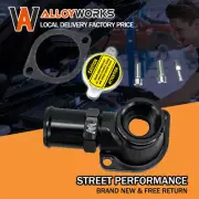 BARRA THERMOSTAT HOUSING For FALCON XR6 TURBO FORD Engine Water Pump black SP05