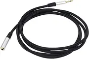 Male to Female Audio Cable Headphone Ultra Corded Flat Wired Extension Replacement Aux Cable for Car Over Car Auxiliary Cable Aux Extender Aux Cord - Copper
