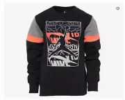Jordan Boy's Stack Up Fleece Crew Black Size XL Style #956383-023