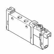 Festo Vuvg-L10-M52-Mt-M7-1H2L-W1 578163 Air Solenoid Valve New #