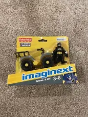 Imaginext DC Super Friends BATMAN & ATV Only at Walmart - Fisher -Price New