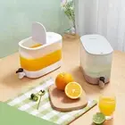 4L Fridge Cold Kettle Beverage Water Juice Serving Dispenser Pitcher with Tap