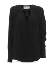 Victoria Beckham Silk Tie Blouse