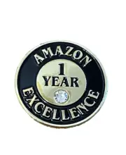 1 year Amazon Excellence Peccy Employee Pin