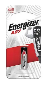 在飛比找Yahoo!奇摩拍賣優惠-勁量 Energizer 鹼性電池 27A A27 12V 