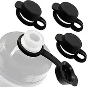 [4-Pack] Mud Caps for CamelBak Bottles - BPA-Free, Phthalate-Free Silicone Cap - Fits All Podium and Peak Fitness Bottles