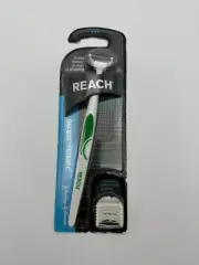 NEW Reach Access Flosser Green White with 8 Replacement Heads