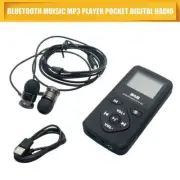 Mini Portable Pocket Digital LCD DAB FM Radio MP3 Player Bluetooth + Earphone AU