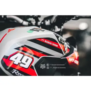 翰林🆁🅰🅲🅸🅽🅶二輪 Yamaha MT-09 泰國TT全車彩貼 全車貼紙 彩貼 貼紙 mt09