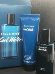 Davidoff Cool Water 2 Piece Set - Eau De Toilette 1.3 All in One Shower Gel 2.5
