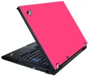 HOT PINK Vinyl Lid Skin Cover Decal fits IBM Lenovo ThinkPad T61 Laptop