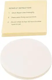 Milisten 60pcs Swim Ring Patch Repair Tape Inflatable Swim Ring Repair Patches Swimming Ring Repair Patch Inflatable Toys Repair Patches Round Repair Patches Self-Adhesive Repairing Patches