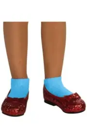 LICENSED DOROTHY WIZARD OF OZ CHILD SEQUIN RUBY RED SLIPPER SHOES COSTUME ACCESS