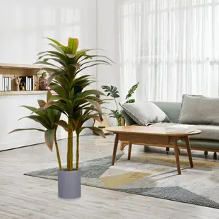 高端輕奢巴西鐵樹 盆栽大型仿真植物室內客廳擺件裝飾仿真巴西木