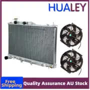 Aluminu Radiator+Fan For Subaru Outback Bp 3.0L H6 Boxer Petrol- (Ez30) 2003-09 (for: Subaru)