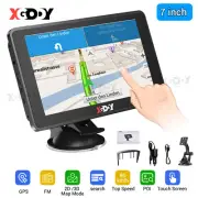 XGODY 7'' Free Lifetime Autralia & New Zealand Maps Car & Truck GPS Navigation