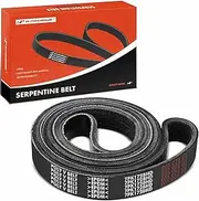 Heavy-Duty Serpentine Drive Belt Compatible with Ford F-150 F150 2018, Ford F-250 HD F-350 1997 & International Harvester 9200i SBA 2000-2002, ProStar 2008-2009, 2.7L 7.5L 12.5L 15.0L