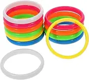 CHICAMPERA 12pcs Retro Plastic Bracelets for Party DIY Decorative Wristbands present for Birthday and Bridal Shower Fits