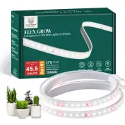 FLEX GROW, High Output Silicone Tube LED Grow Light for Seeds, Vegetables 2pcs
